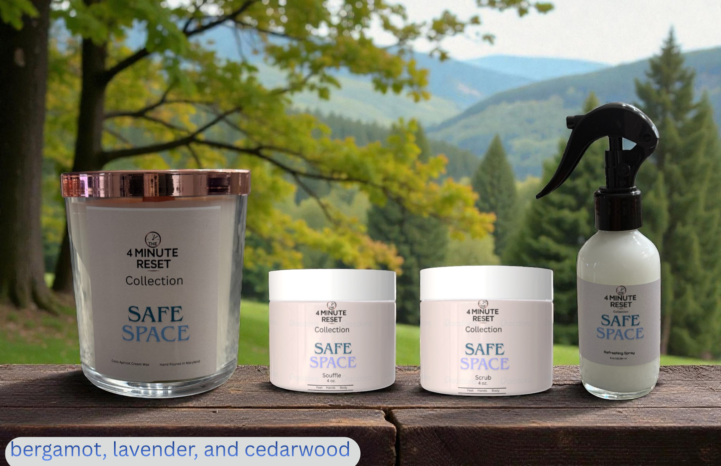 4 Minute Reset Kits- Anxiety - Find Your Safe Space"