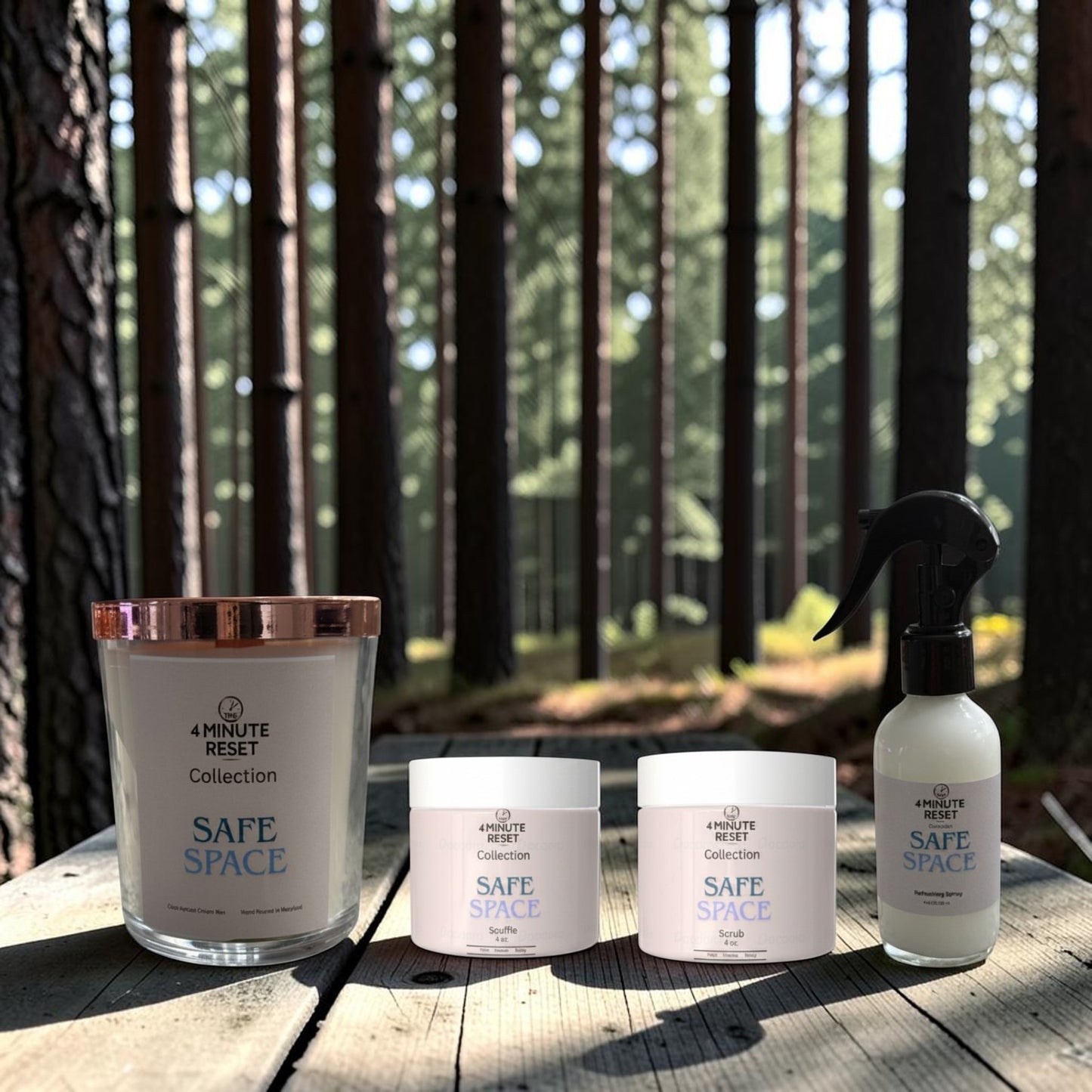 4 Minute Reset Kits- Anxiety - Find Your Safe Space"